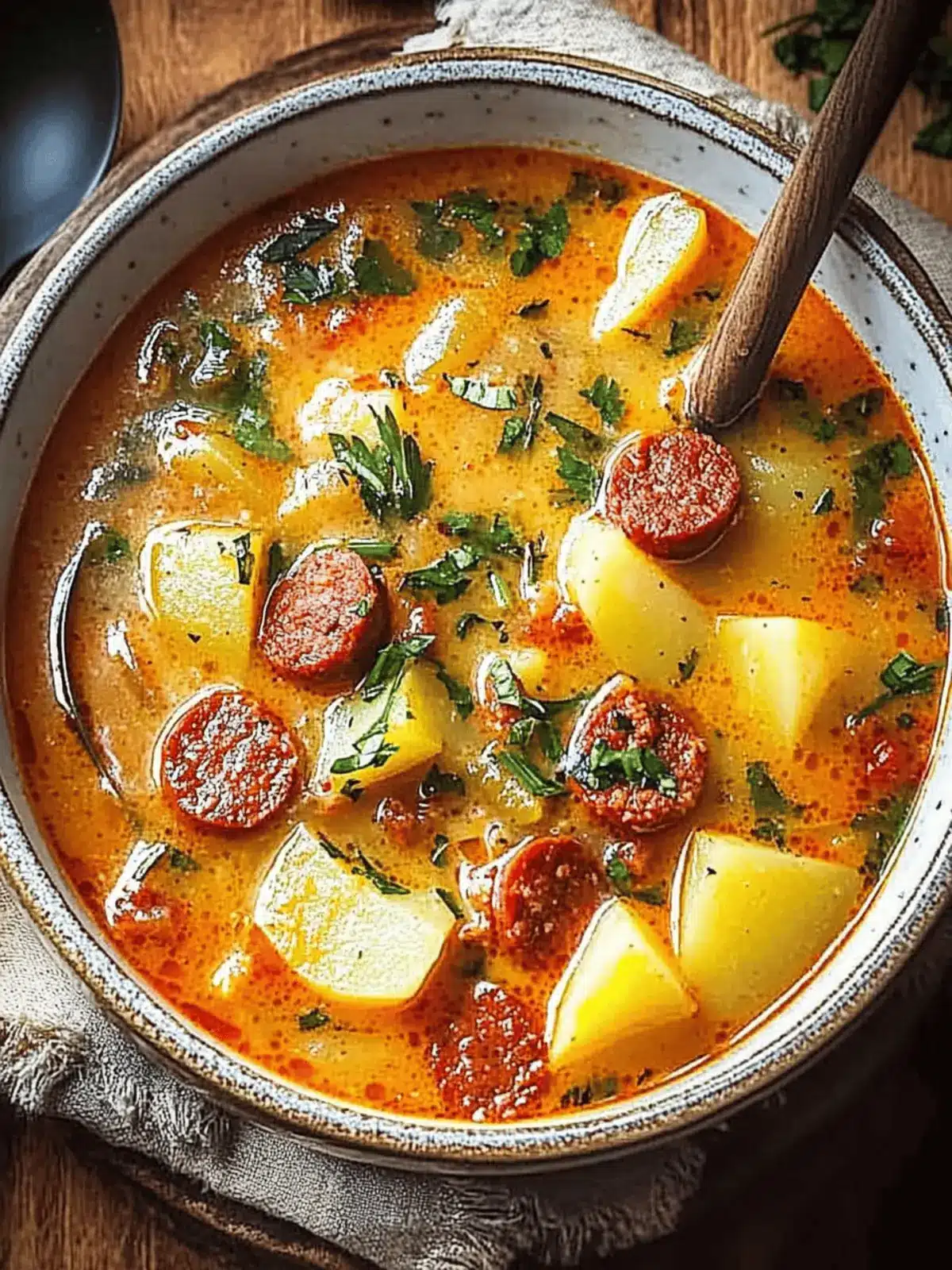 Cozy Spanish Potato Soup Chorizo: Hearty Comfort in Minutes 4 Spanish Potato Soup Chorizo