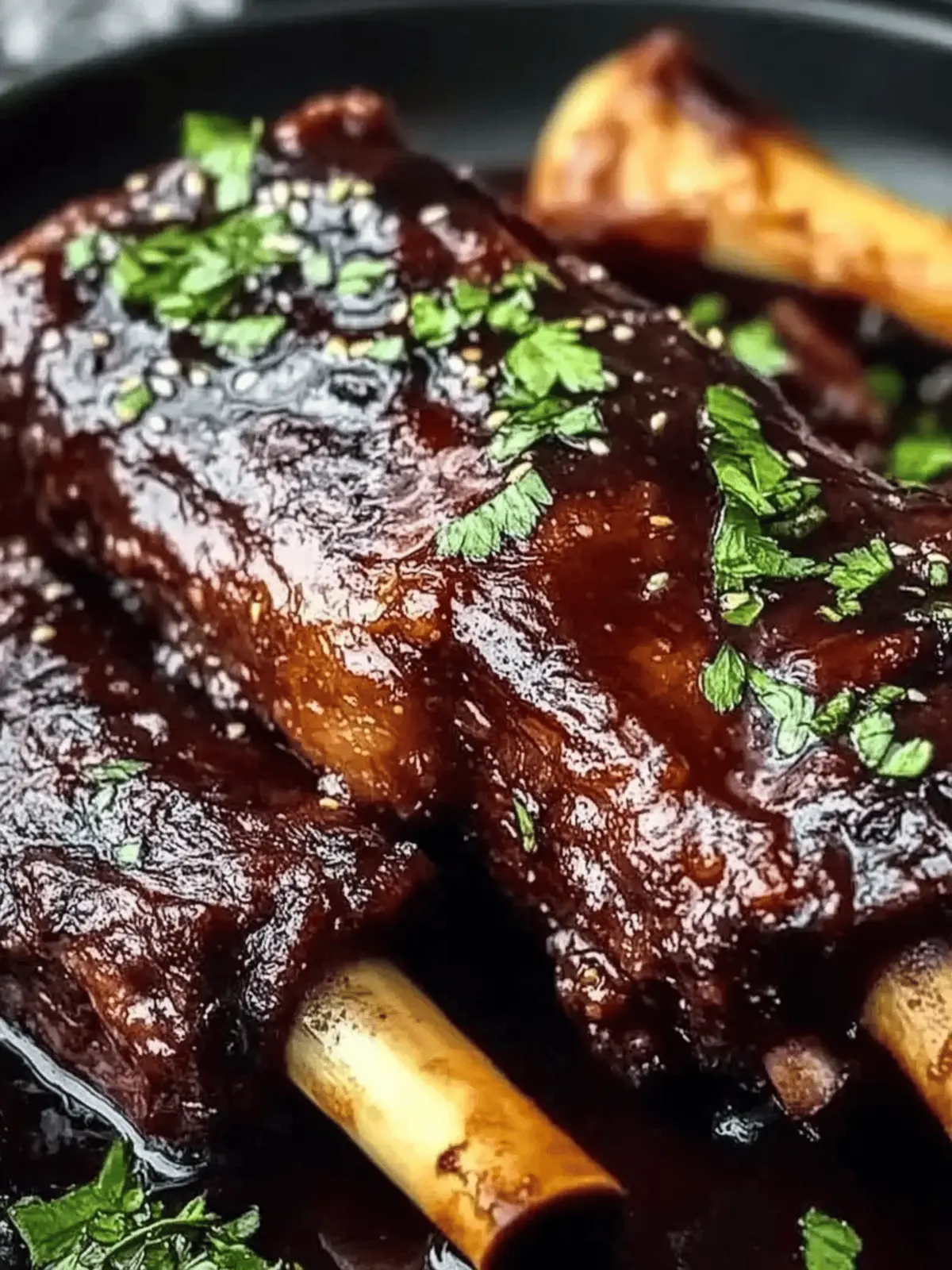 Savory Caramelized Slow Roast Asian Beef Short Ribs Delight 2 Caramelized Slow Roast Asian Beef Short Rib