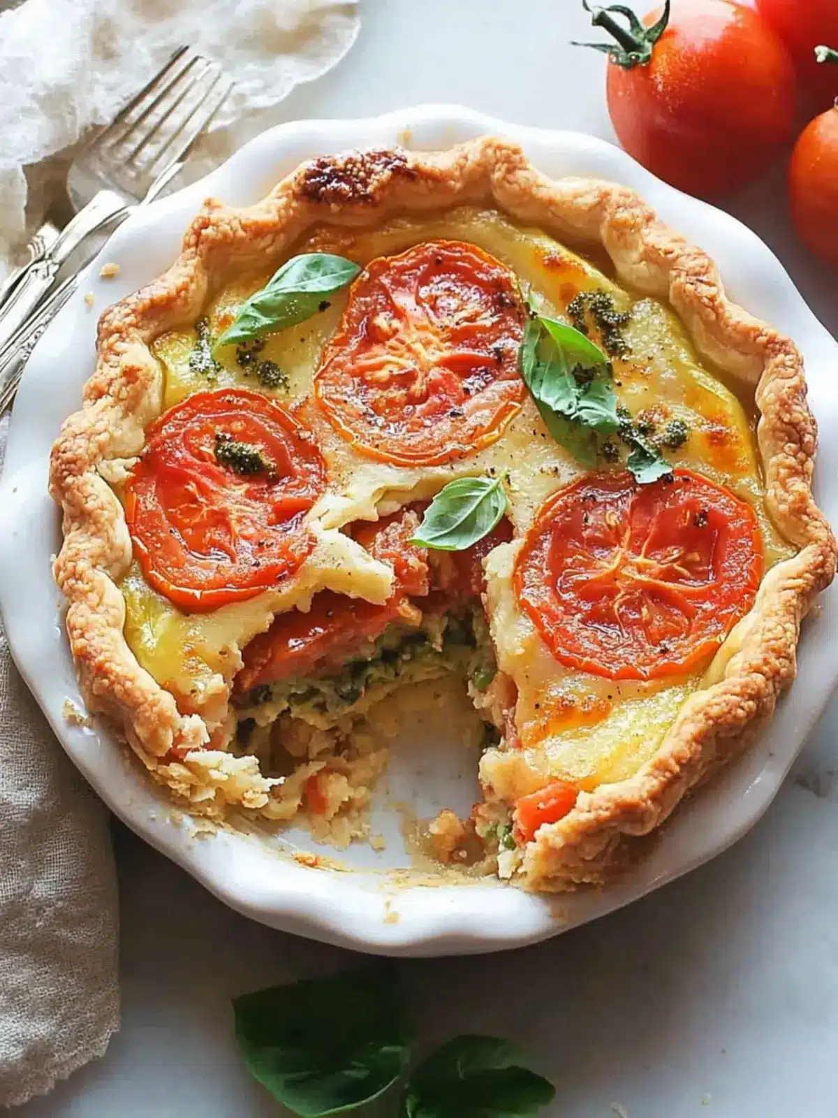 Savory Tomato Pie That Will Wow Your Taste Buds 2 Tomato Pie