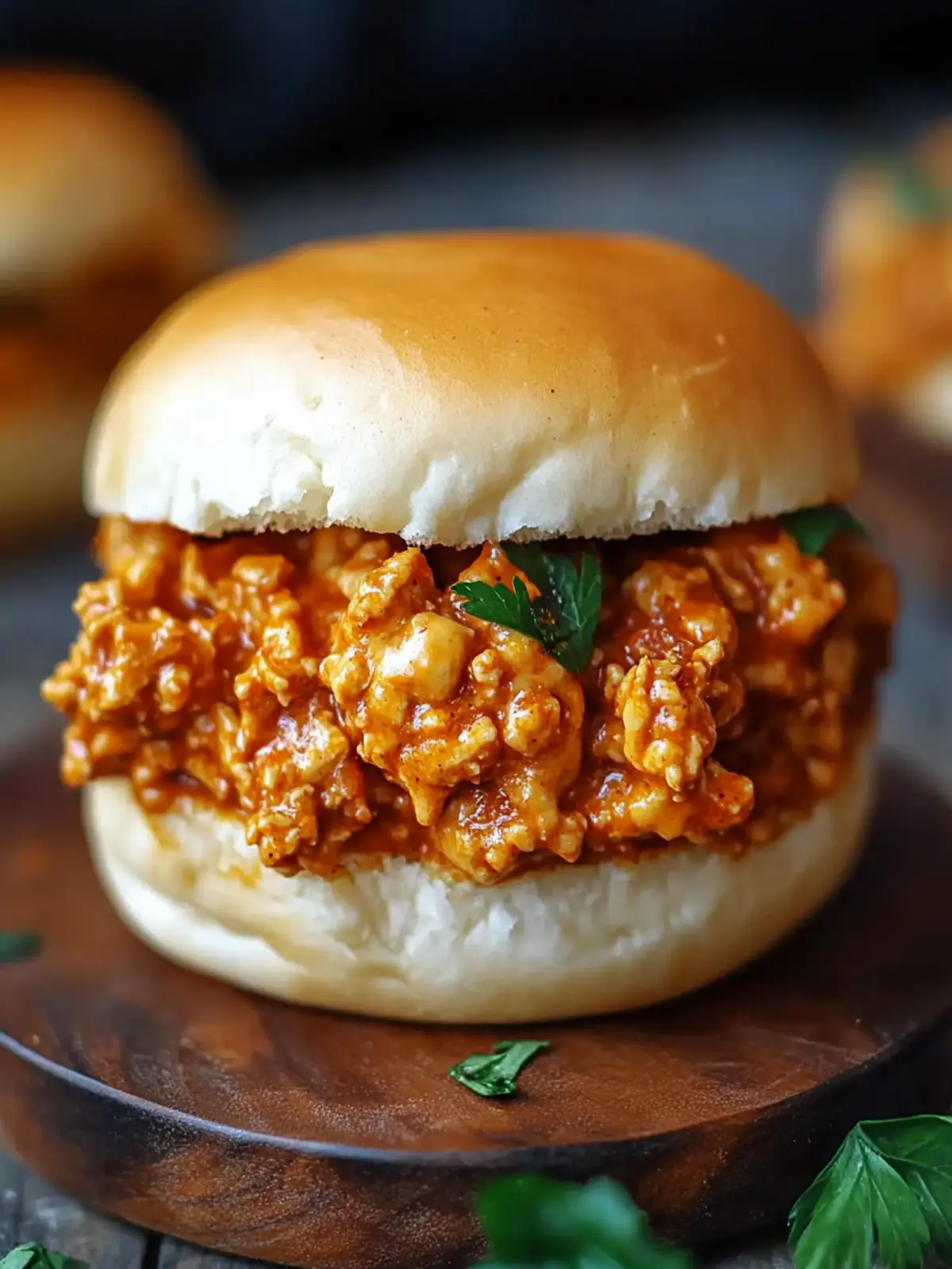 Cajun Chicken Sloppy Joes with Creamy Cheese Sauce Bliss 4 Cajun Chicken Sloppy Joes Creamy Cheese Sauce
