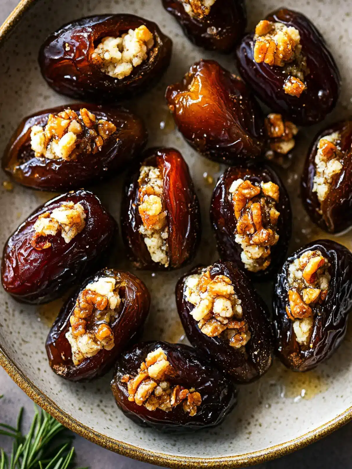 Gourmet Roasted Stuffed Dates with Goat Cheese Delight 2 Roasted Stuffed Dates