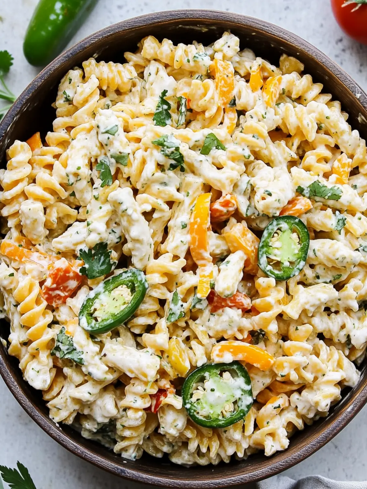 Zesty Jalape o Popper Pasta Salad for Unforgettable Gatherings 3 Jalape o Popper Pasta Salad