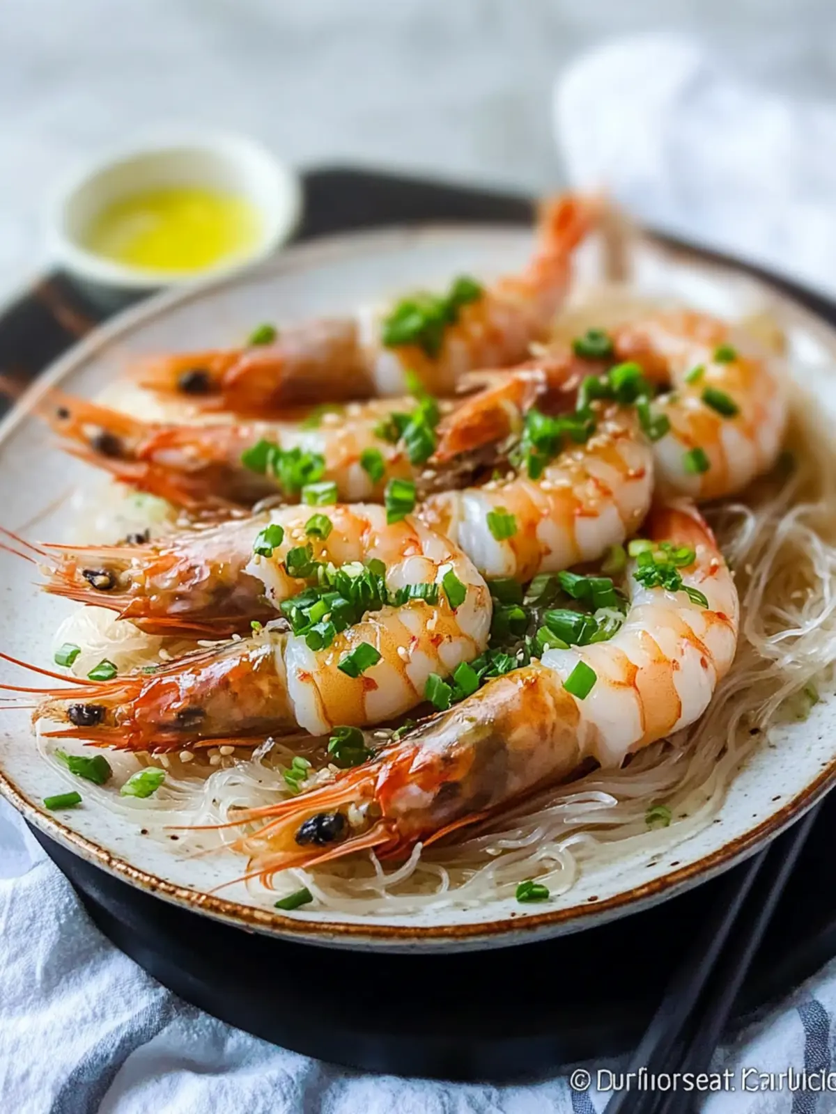 Irresistible Steamed Garlic Prawns with Vermicelli Noodles Delight 4 Steamed Garlic Prawns with Vermicelli Noodles