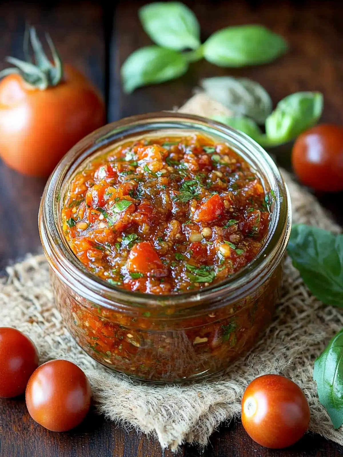 Tangy Roasted Tomato Chutney: Elevate Your Homemade Meals 4 Roasted Tomato Chutney