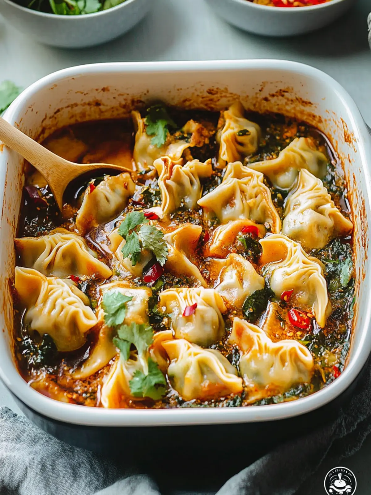 Savory Thai Dumpling Casserole: Comfort in Every Bite 3 Thai Dumpling Casserole