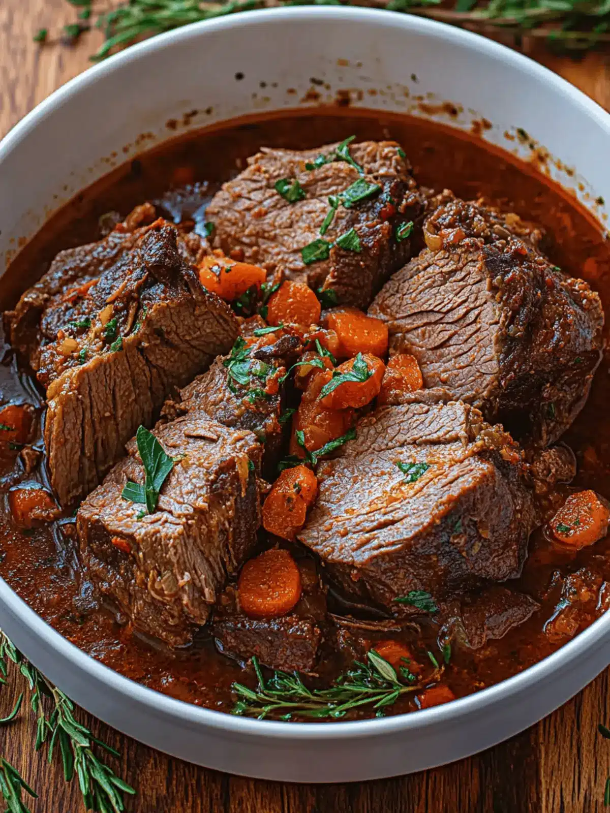 Tender Italian Pot Roast Stracotto Made Simply at Home 3 Italian Pot Roast (Stracotto)
