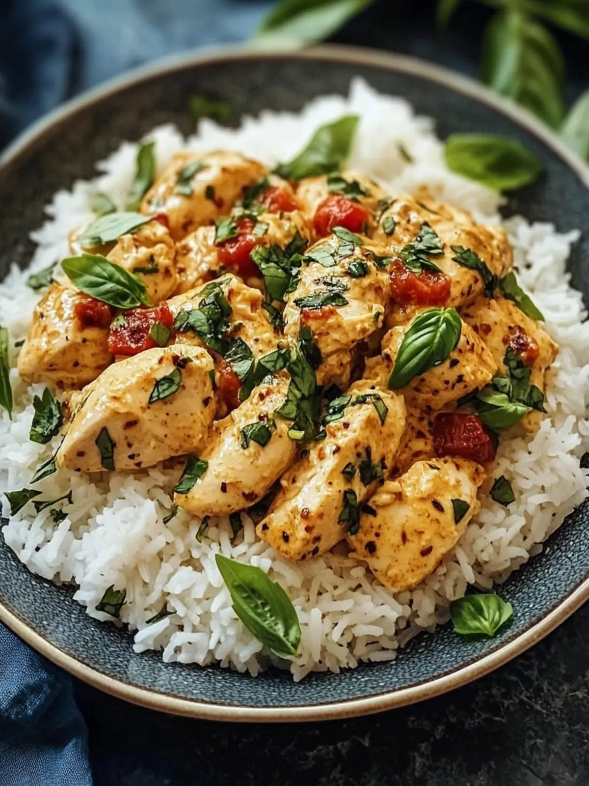 Spiced Coconut Basil Chicken & Rice for Weeknight Bliss 3 Spiced Coconut Basil Chicken & Rice