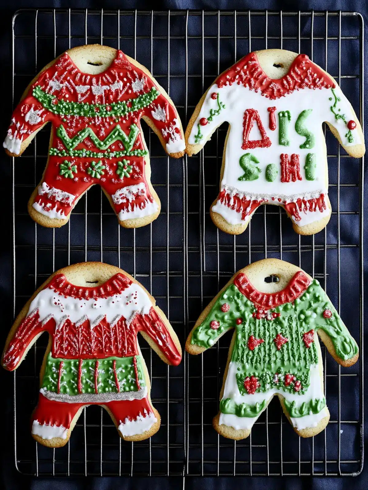 Cutest Ugly Christmas Sweater Cookies to Delight Your Holiday 4 Cutest Ugly Christmas Sweater Cookies