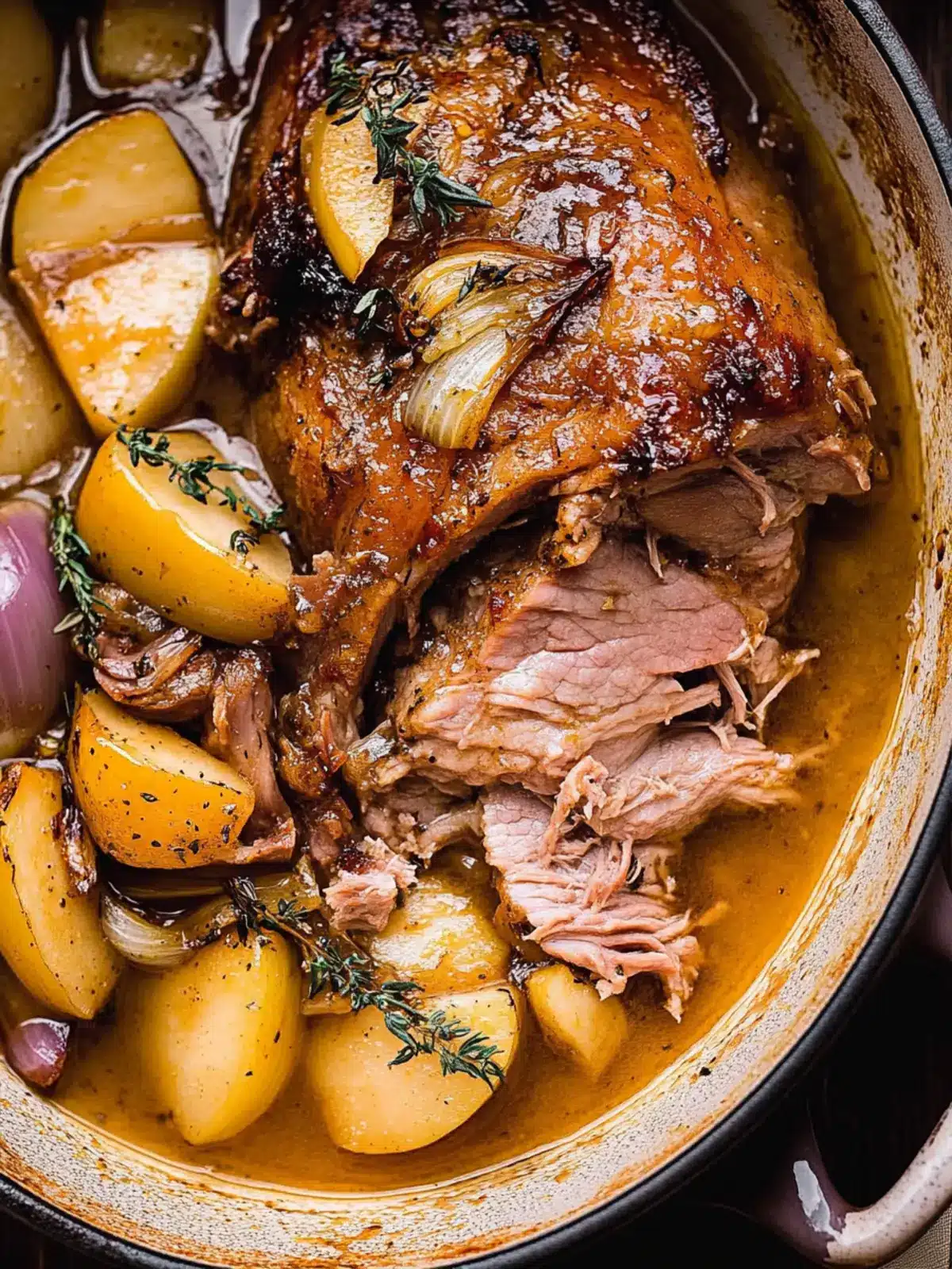 Apple Cider Braised Pork Shoulder for Cozy Fall Evenings 3 Apple Cider Braised Pork Shoulder