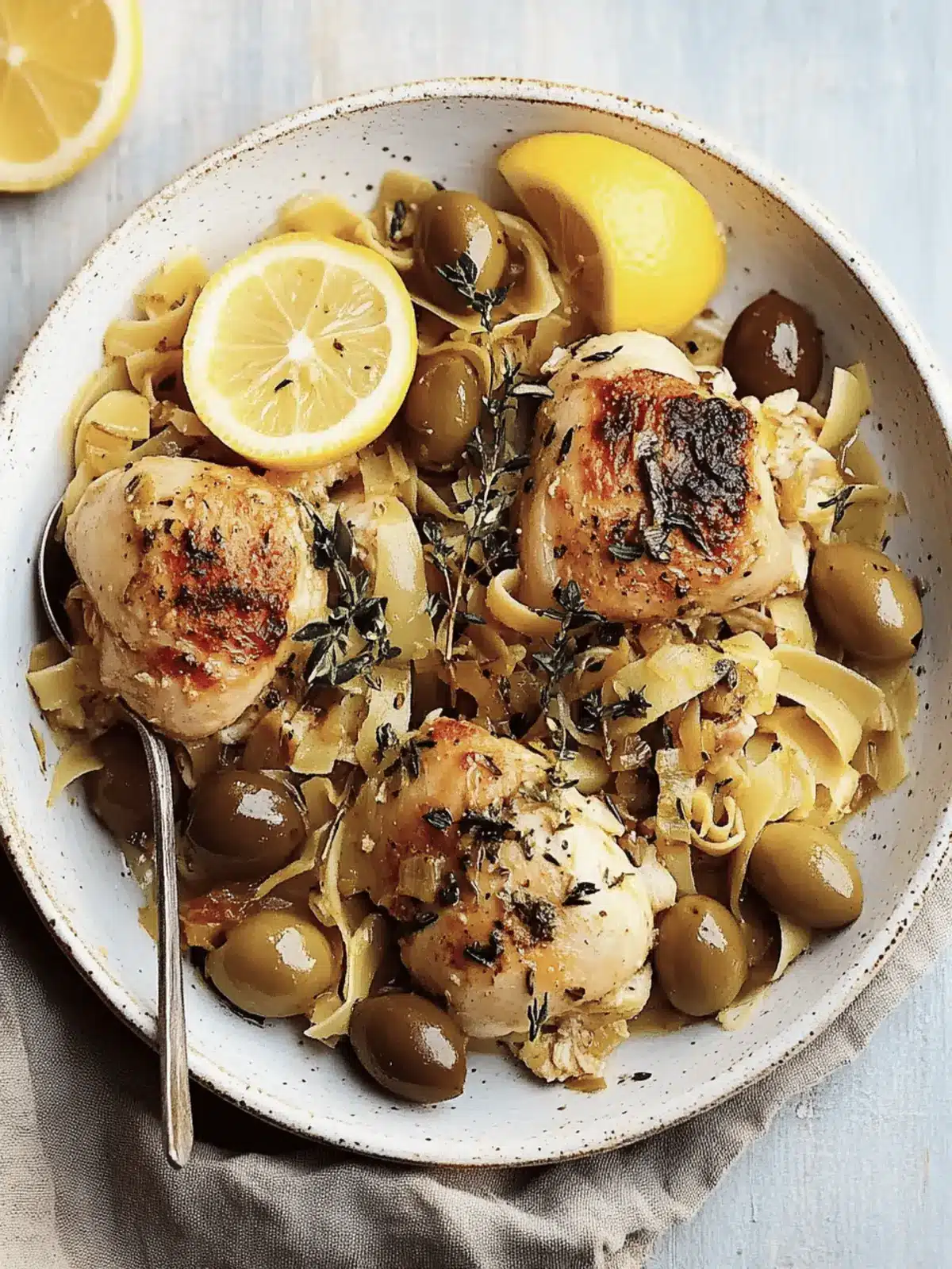 Instant Pot Lemon Chicken with Garlic and Olives Bliss Made Easy 2 Instant Pot Lemon Chicken with Garlic and Olives Bliss