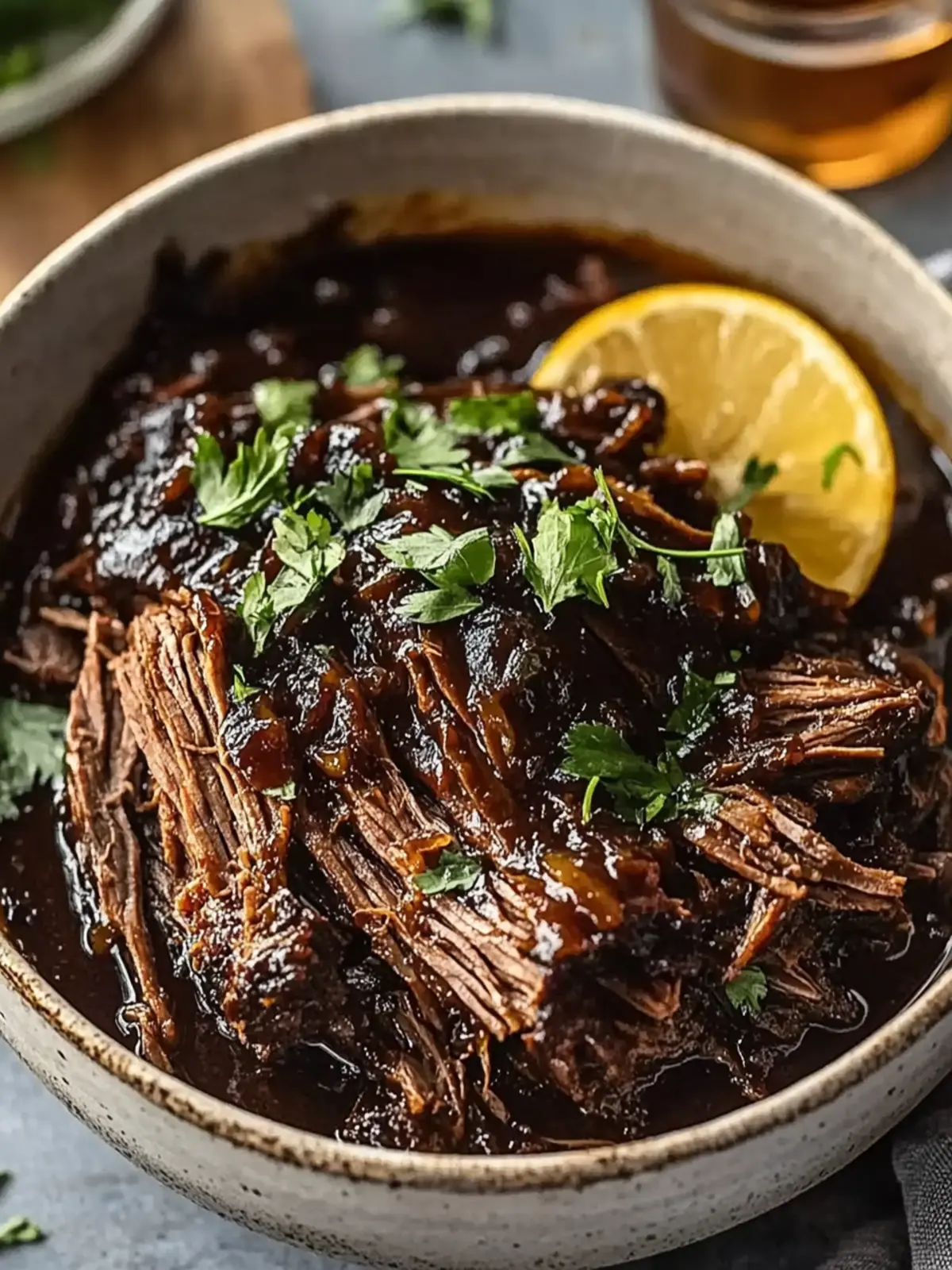 Sweet & Savory Caramelized Pulled Beef Brisket for Cozy Nights 2 Sweet & Savory Caramelized Pulled Beef Brisket