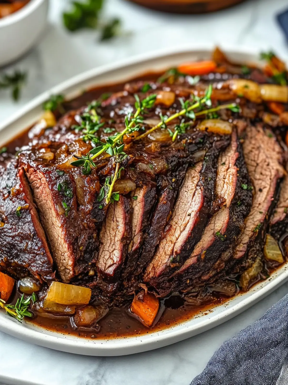 Tender Red Wine Braised Brisket for Cozy Family Meals 2 Red Wine Braised Brisket