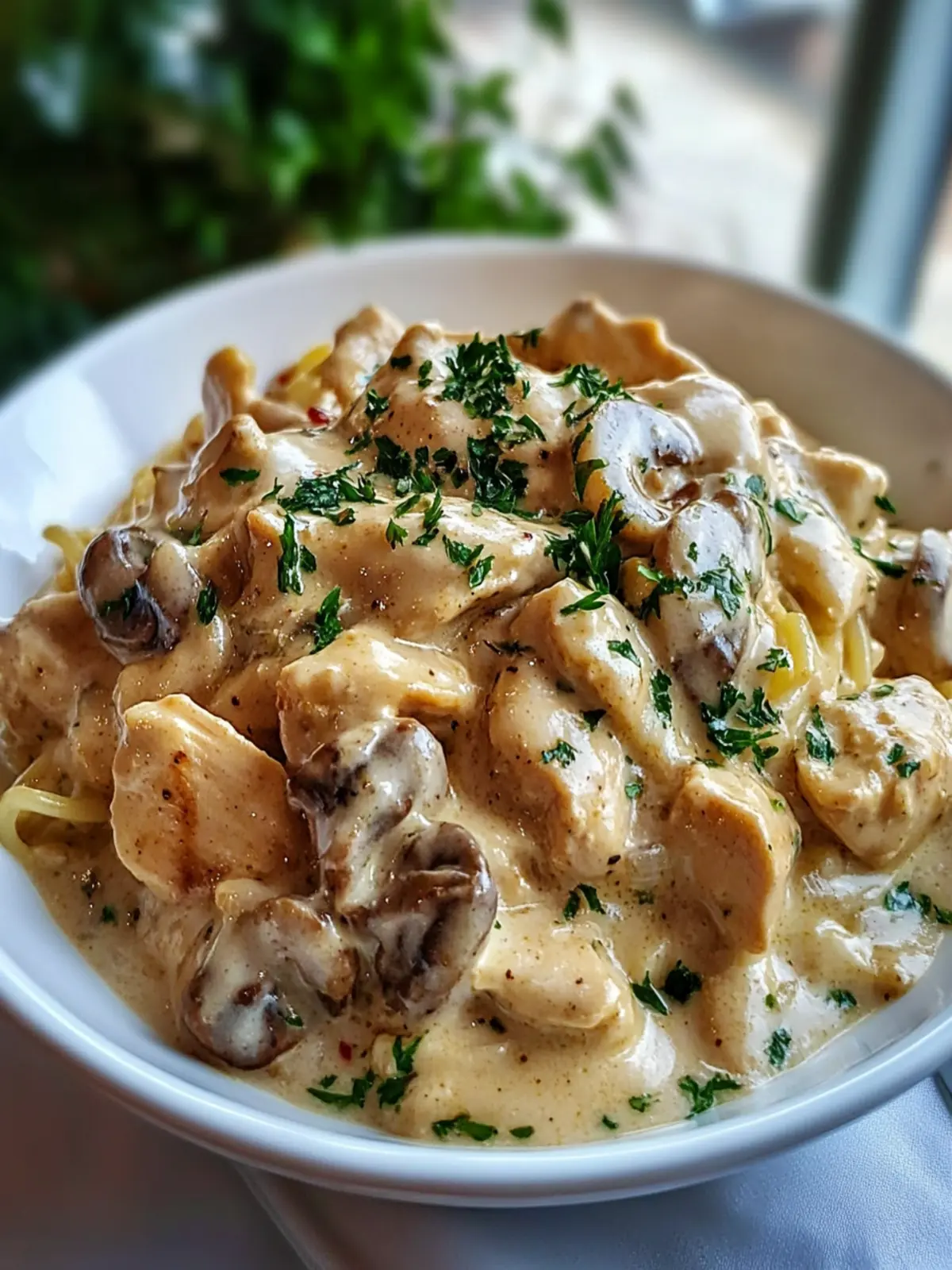 Creamy Chicken Stroganoff: Comfort Food for Cozy Nights 2 Chicken Stroganoff