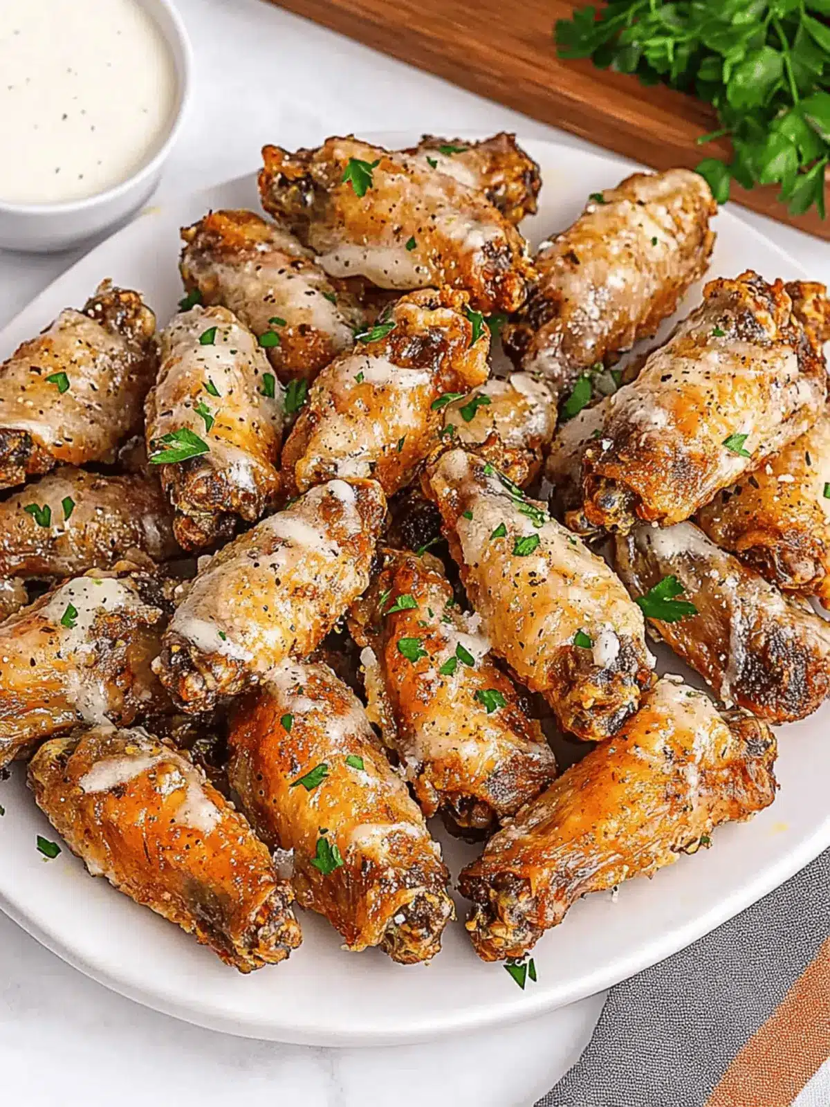 Irresistible Slow Cooker Garlic Parmesan Wings for Game Day 2 Slow Cooker Garlic Parmesan Wings