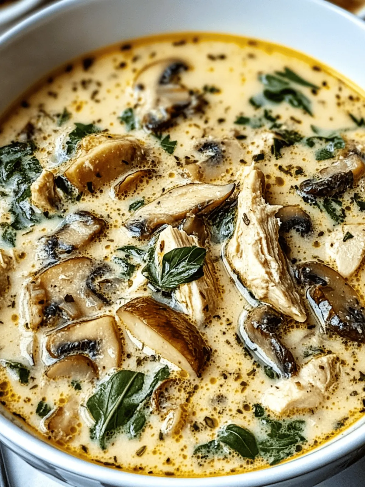 Hearty Rotisserie Chicken Mushroom Soup for Cozy Nights 2 Rotisserie Chicken Mushroom Soup