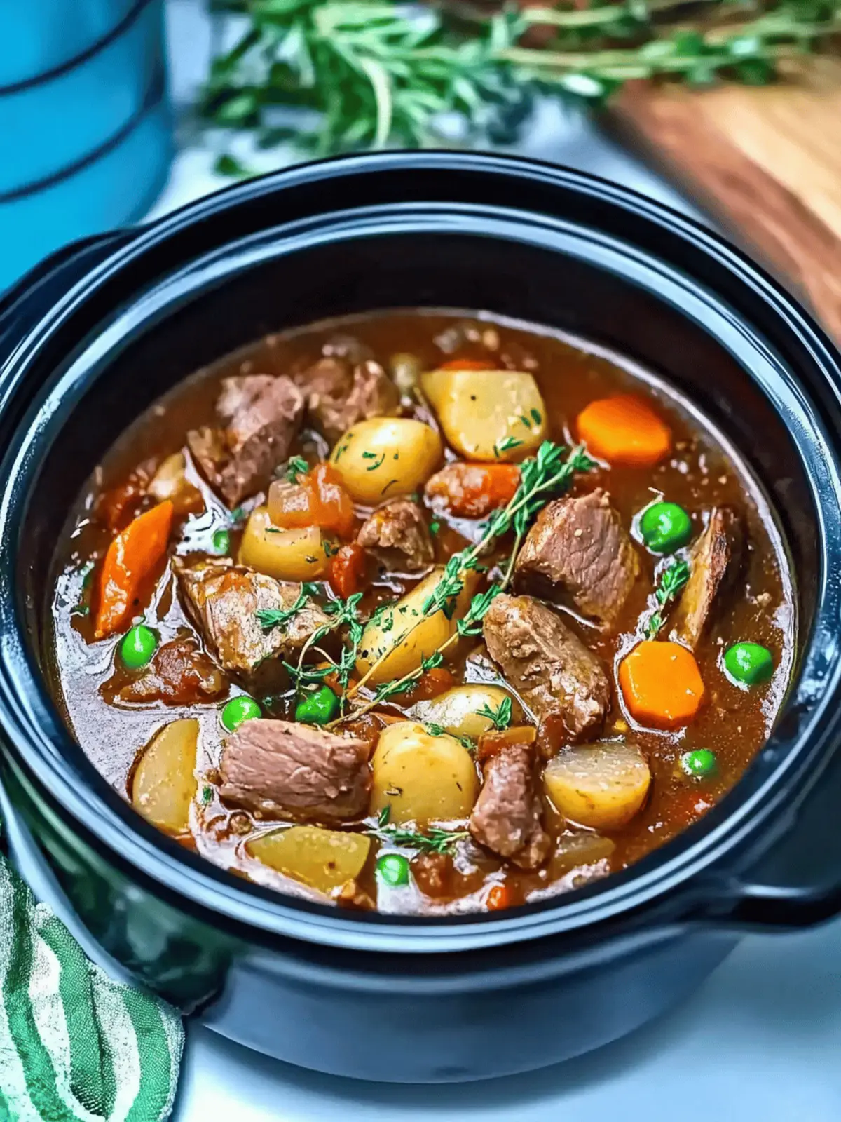Hearty Slow Cooker Lamb Stew Recipe for Ultimate Comfort 3 Slow Cooker Lamb Stew Recipe