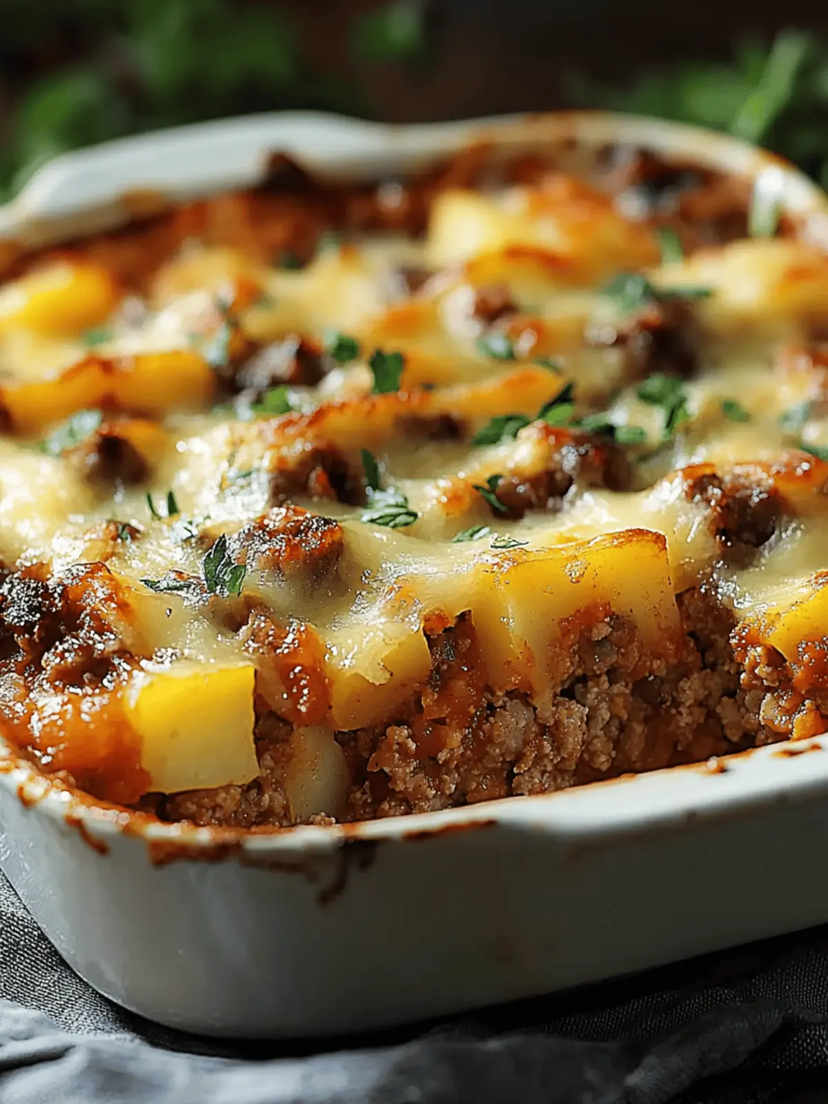 Tasty Loaded Potato Meatloaf Casserole for Cozy Family Dinners 2 Tasty Loaded Potato Meatloaf Casserole