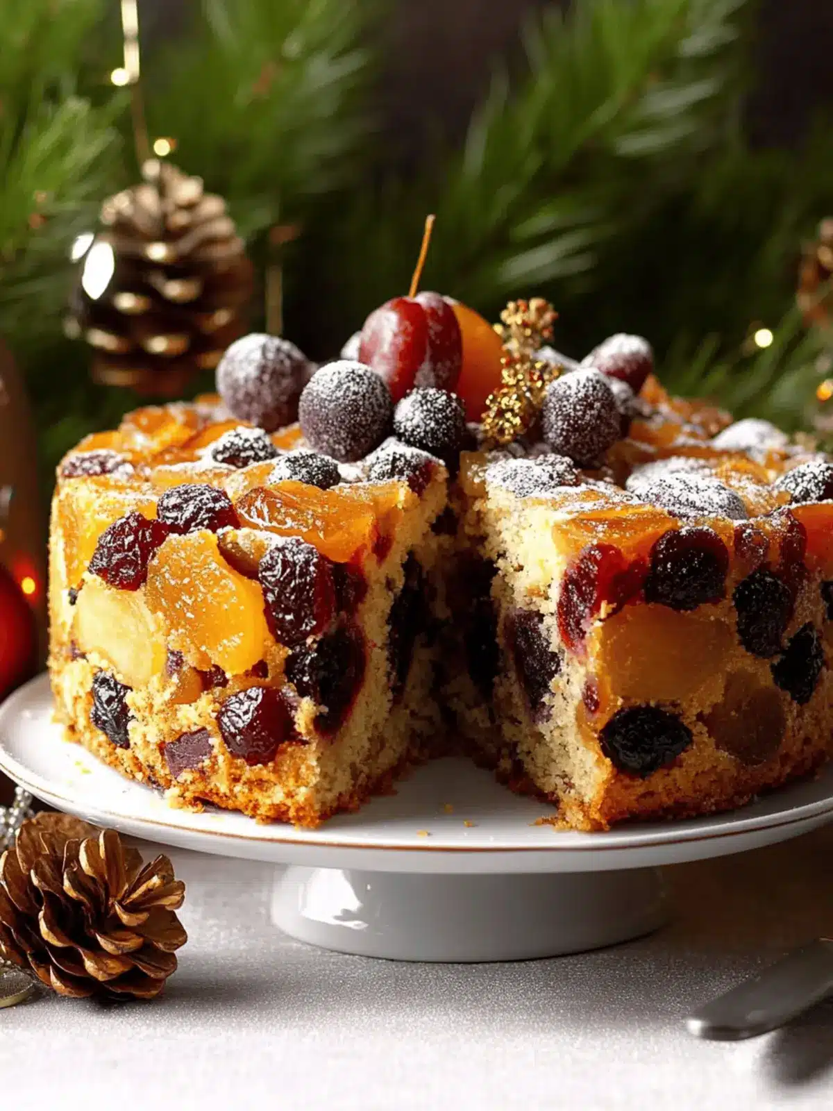 Boozy Fruit Cake: Festive Delight with a Tipsy Twist! 3 Boozy Fruit Cake: The Ultimate Holiday Dessert with a Spiked Twist