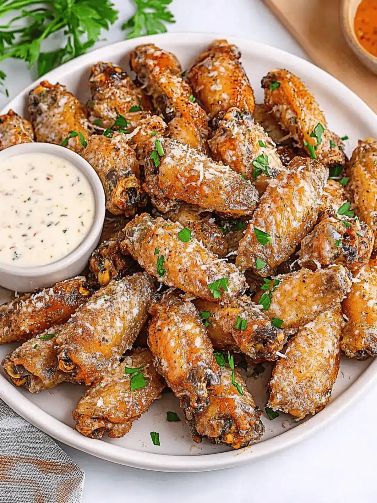Irresistible Slow Cooker Garlic Parmesan Wings for Game Day 4 Slow Cooker Garlic Parmesan Wings