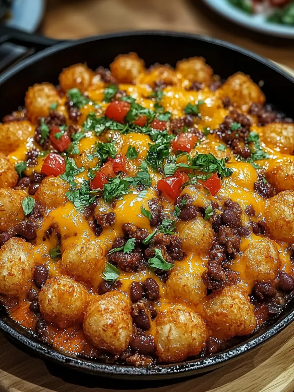 Beef & Bean Tater Tot Skillet: Your Family's New Dinner Hero 3 Beef & Bean Tater Tot Skillet