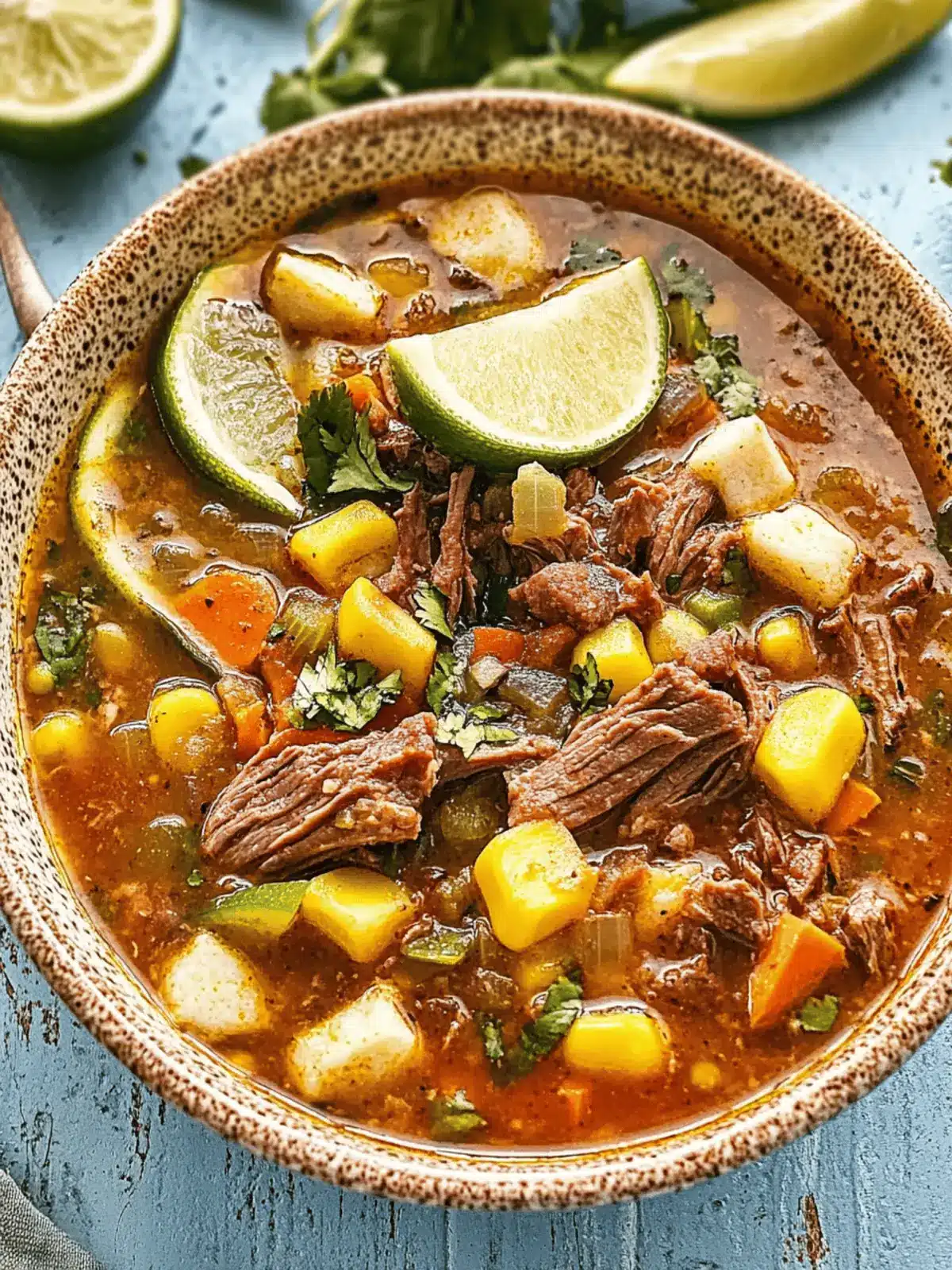 Savor the Warmth: Easy Caldo de Res Recipe for Cozy Nights 3 Caldo de Res Recipe (Mexican Beef Soup)