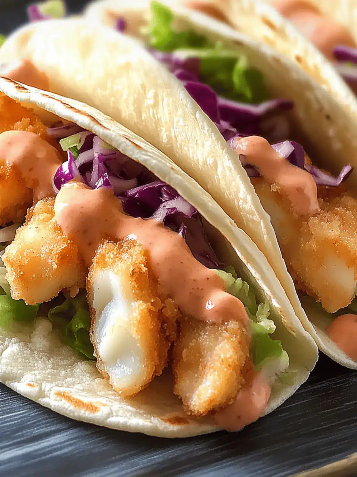Crispy Fish Tacos with Chipotle Ranch Sauce for Epic Flavor 3 Fish Tacos with Chipotle Ranch Sauce