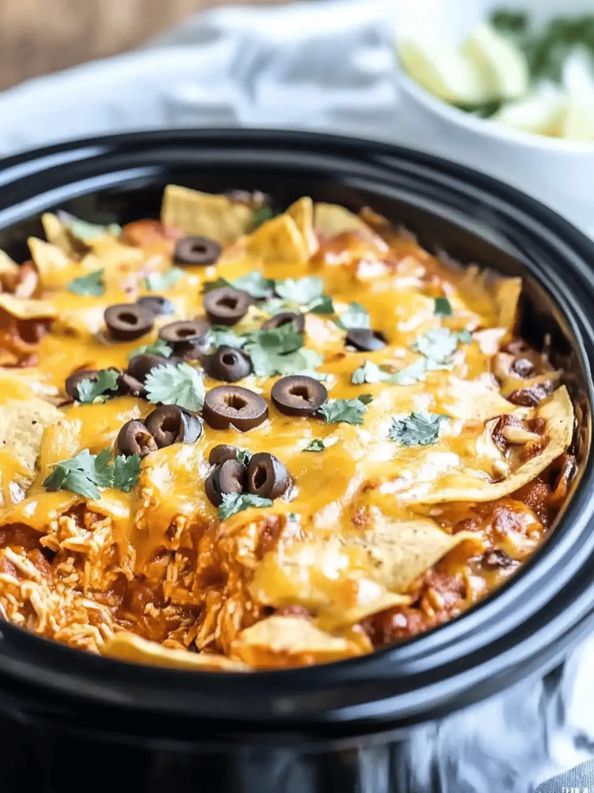Mouthwatering Crockpot Chicken Enchilada Casserole Made Easy 2 Crockpot Chicken Enchilada Casserole