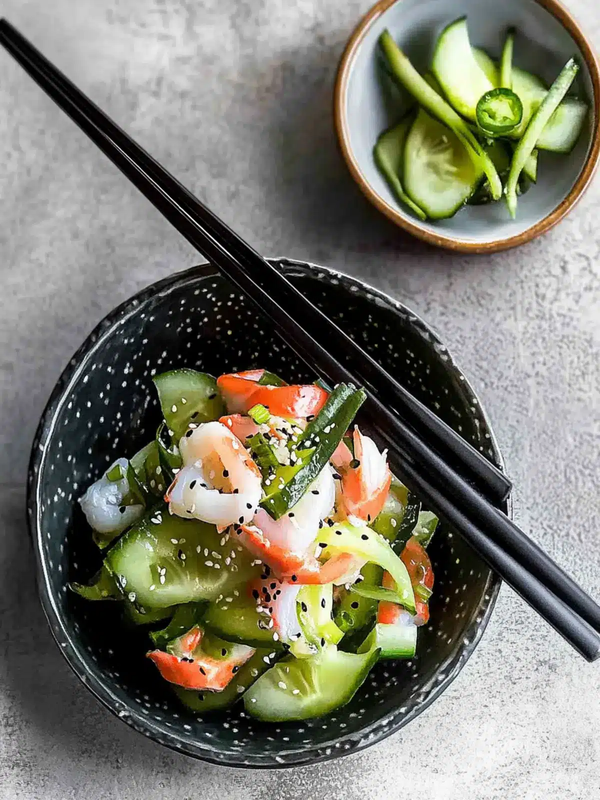 Refreshing Crab Sunomono: A Quick Japanese Cucumber Salad 3 Crab Sunomono (Japanese Crab Cucumber Salad)