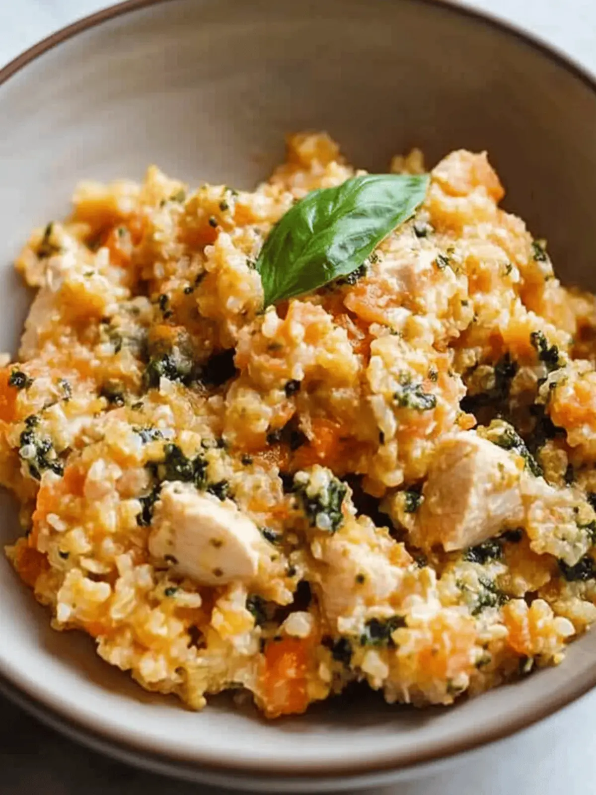 15-Minute Chicken Cauliflower Rice With Pesto for Busy Nights 4 15-Minute Chicken Cauliflower Rice With Pesto