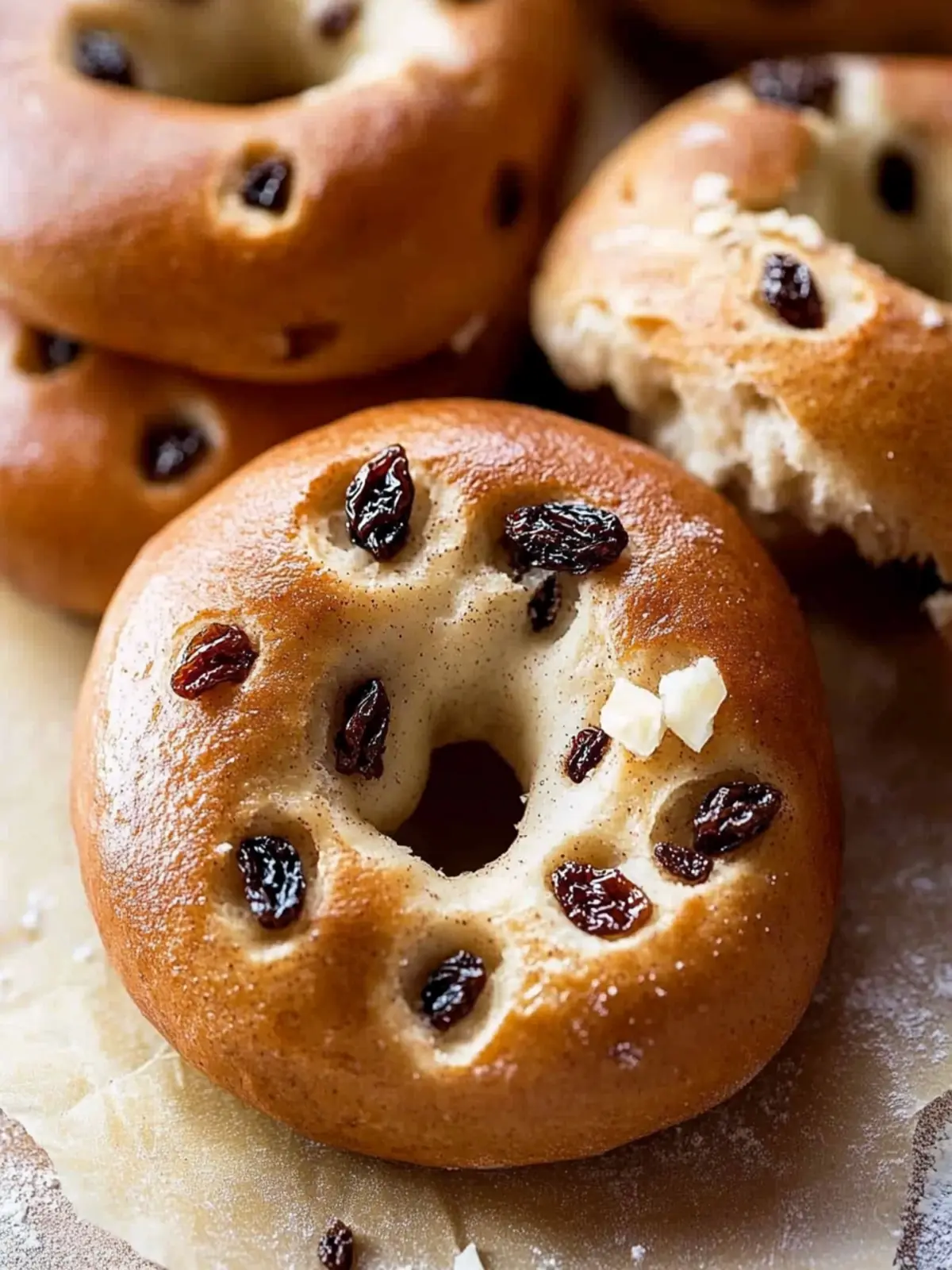 Homemade Cinnamon Raisin Bagels for a Cozy Morning Delight 4 Cinnamon Raisin Bagels