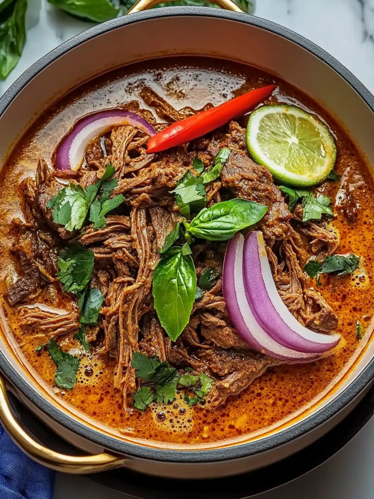 Irresistible Rich Shredded Beef Curry That Melts in Your Mouth 4 Rich Shredded Beef Curry