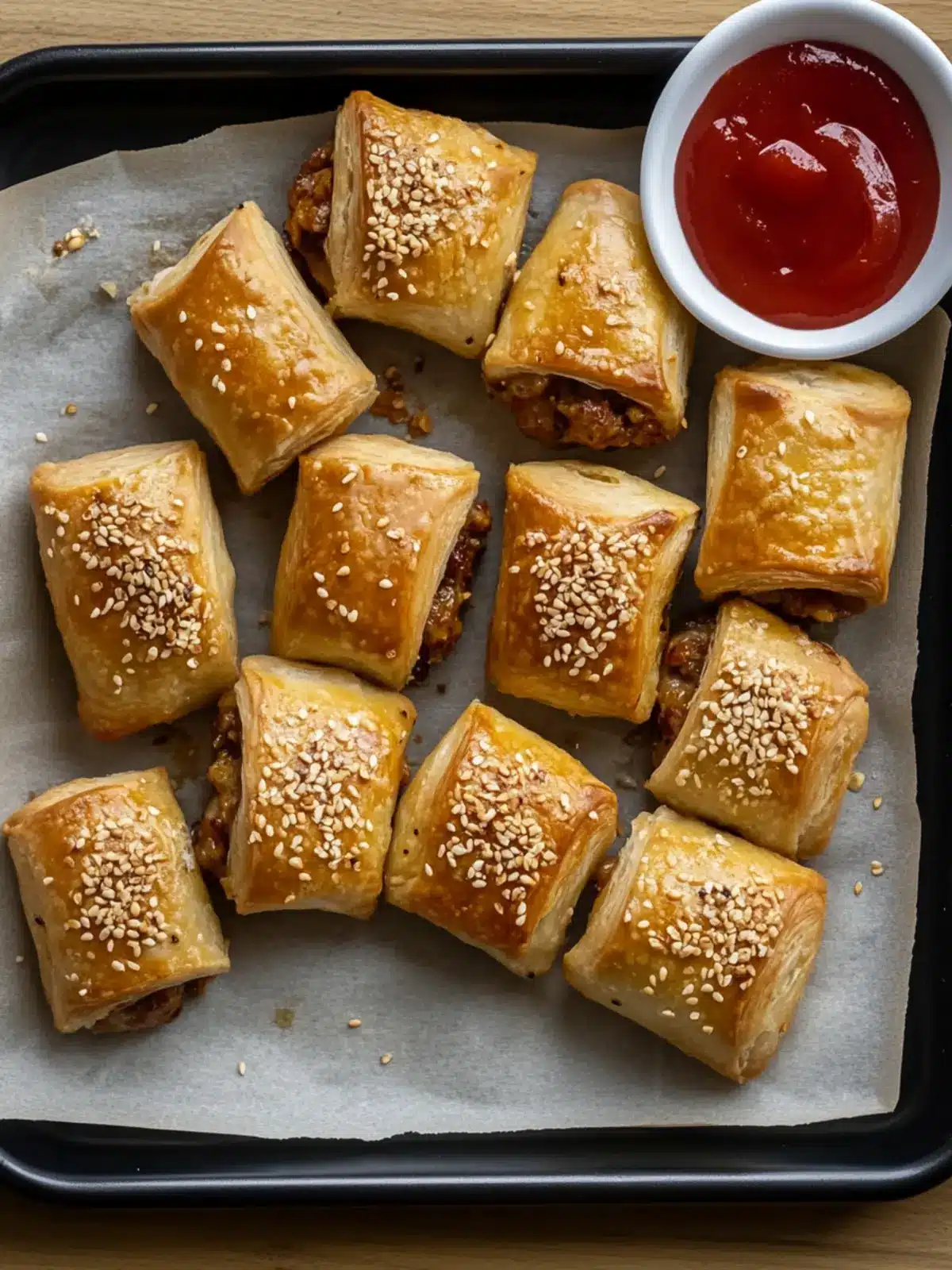 Savory Pork Sausage Rolls: A Crispy Fillo Delight at Home 2 Pork Sausage Rolls
