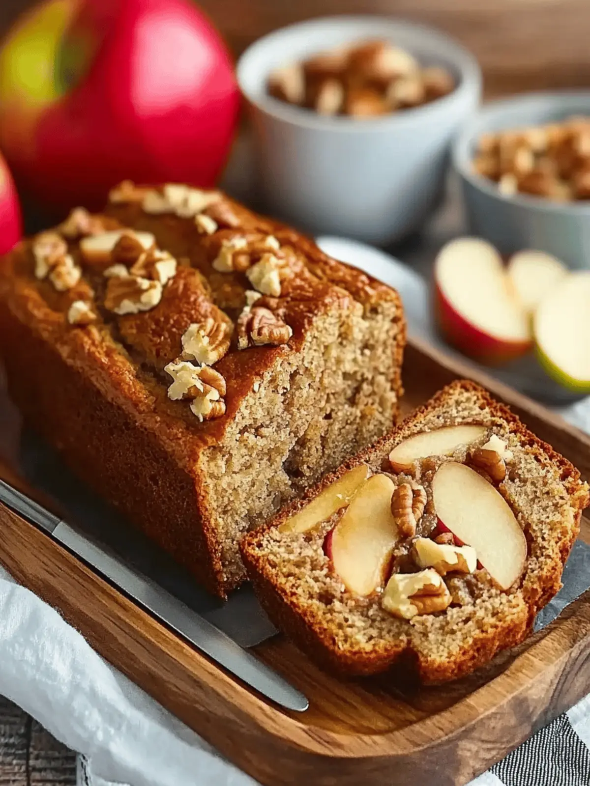 Irresistible Double-Apple Walnut Bread Recipe for Baking Lovers 4 Irresistible Double-Apple Walnut Bread Recipe for Baking Lovers