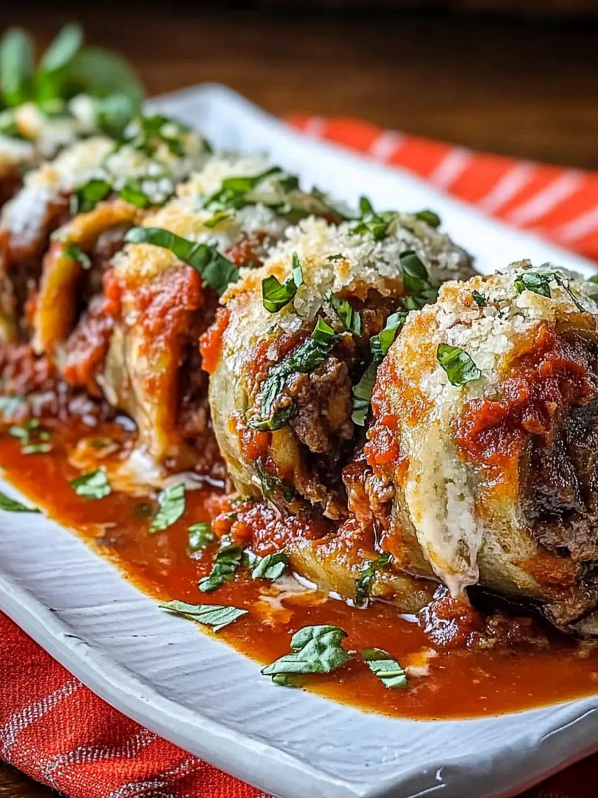 Italian Stuffed Meat Rolls: Juicy Comfort in Each Bite 2 Italian Stuffed Meat Rolls