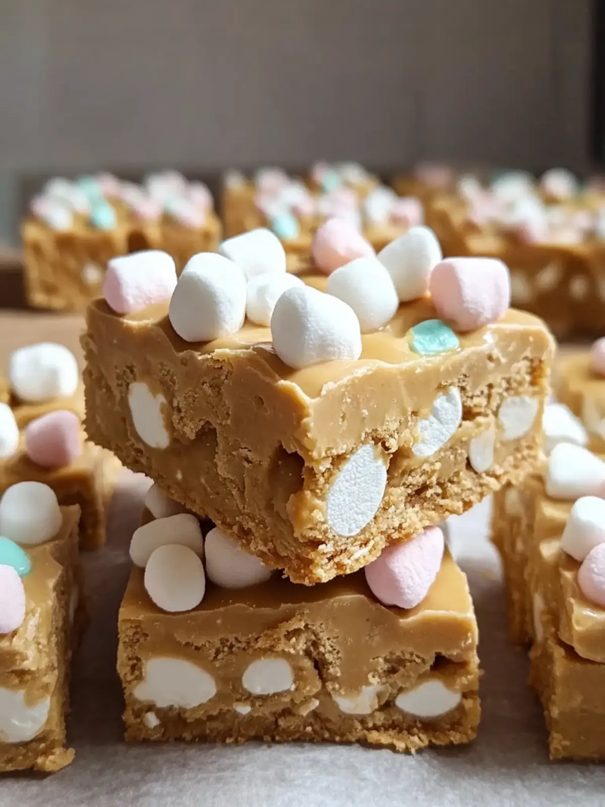 No-Bake Peanut Butter Marshmallow Squares You ll Crave Daily 4 Peanut Butter Marshmallow Squares