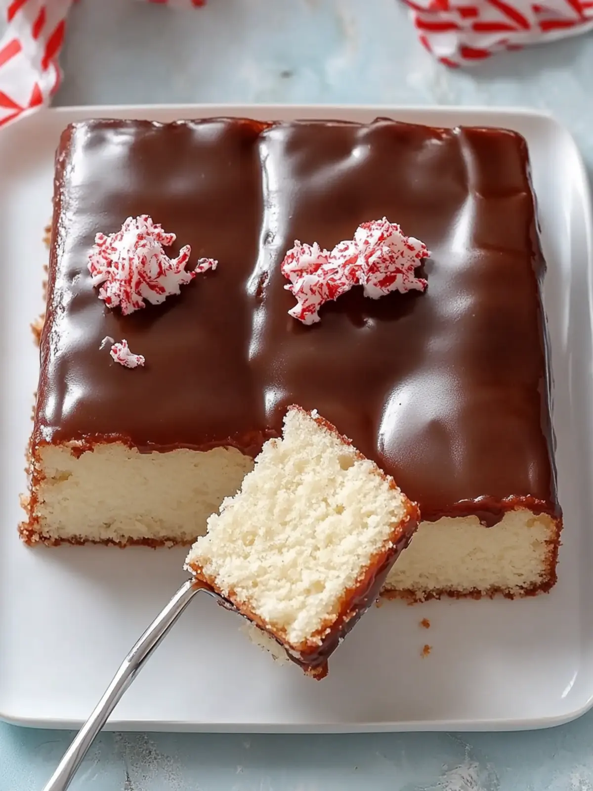 Heavenly Banana Sheet Cake with Chocolate Ganache Delight 4 Banana Sheet Cake