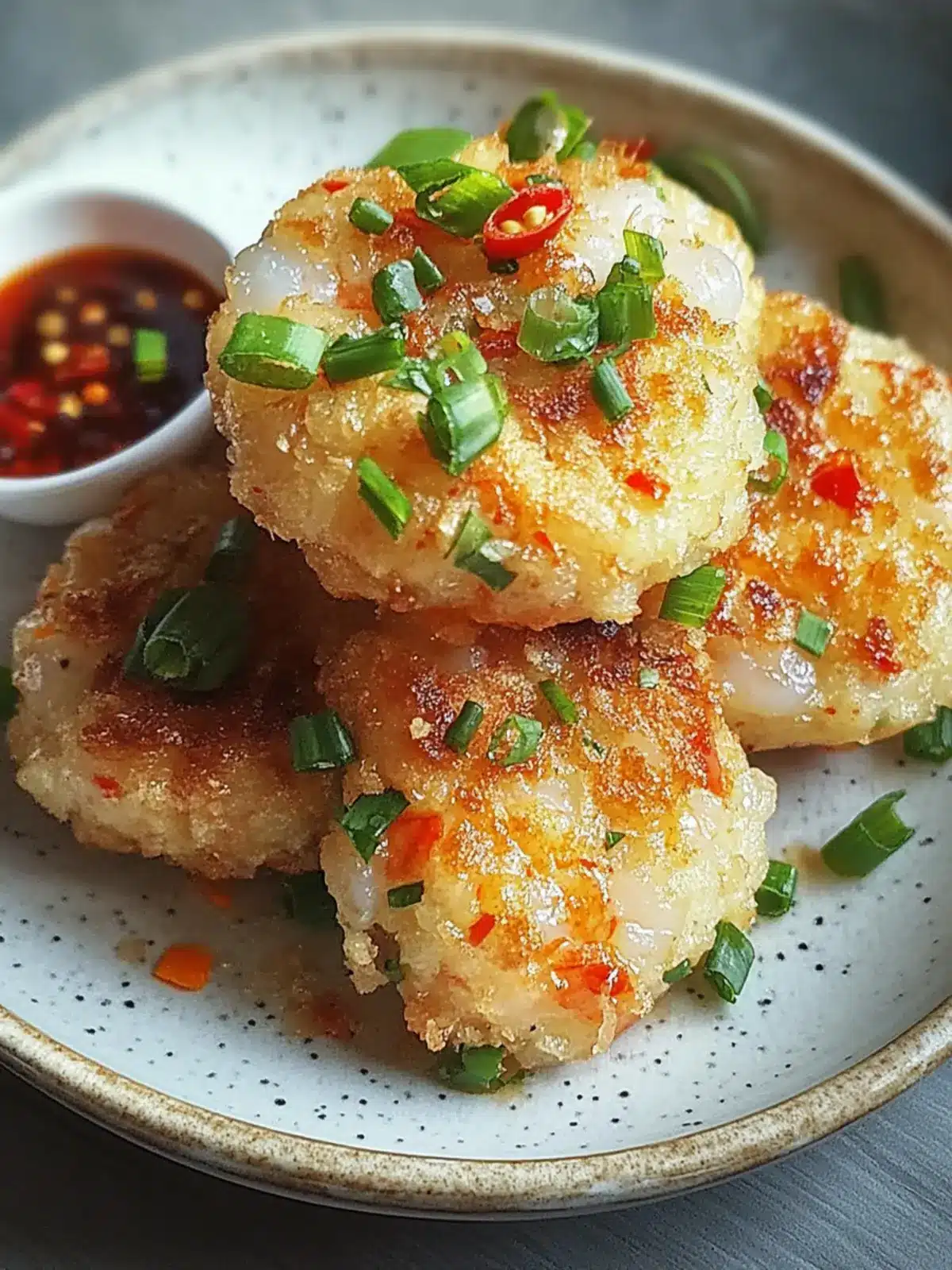 Savor the Crunch: Easy Chinese Shrimp Cake Recipe 2 Chinese Shrimp Cake
