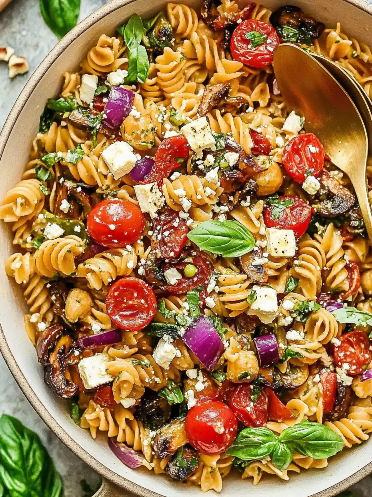 Greek Roasted Vegetable Pasta Salad for Flavor-Packed Meals 3 Greek Roasted Vegetable Pasta Salad
