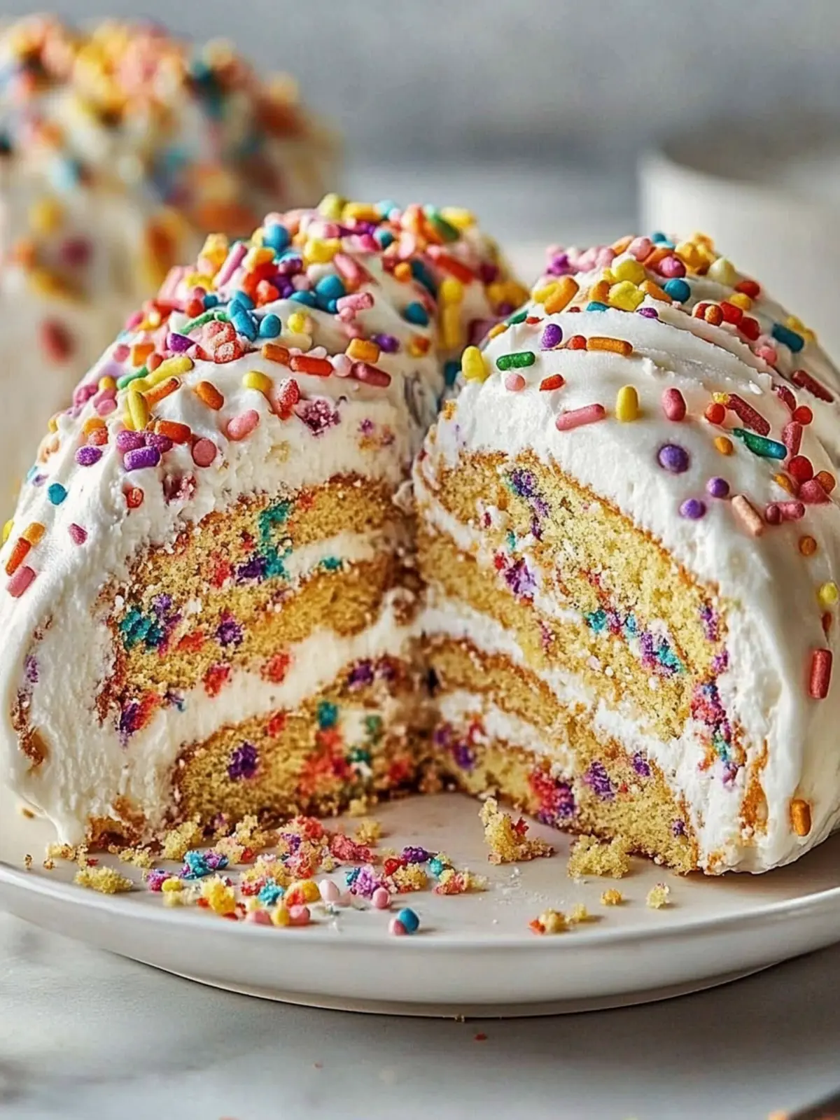 Chaos Style Confetti Birthday Cake Wraps for Festive Fun 4 Chaos Style Confetti Birthday Cake