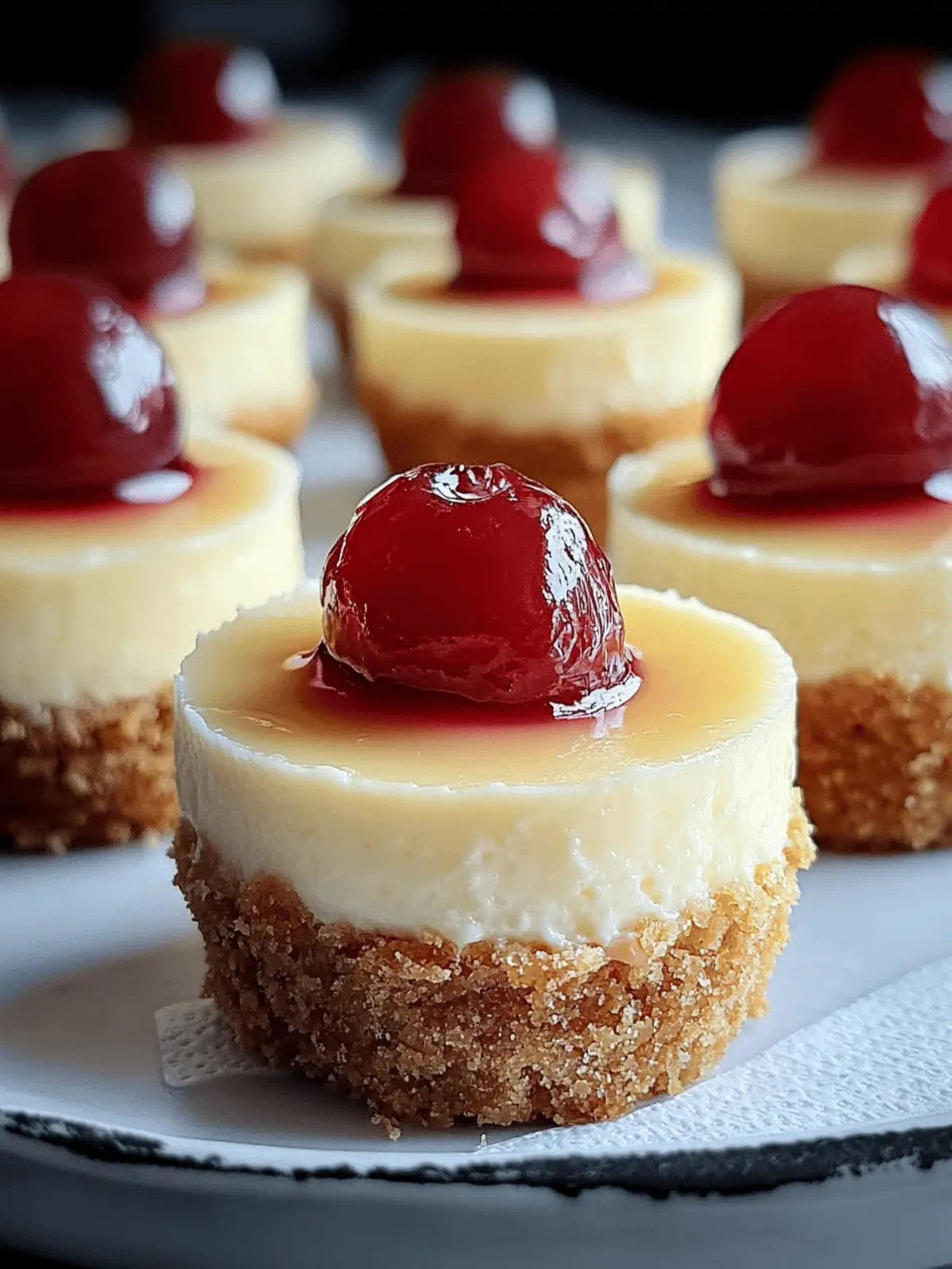 Mini Cheesecakes with Vanilla Wafer Crust Anyone Can Make 3 Mini Cheesecakes with Vanilla Wafer Crust