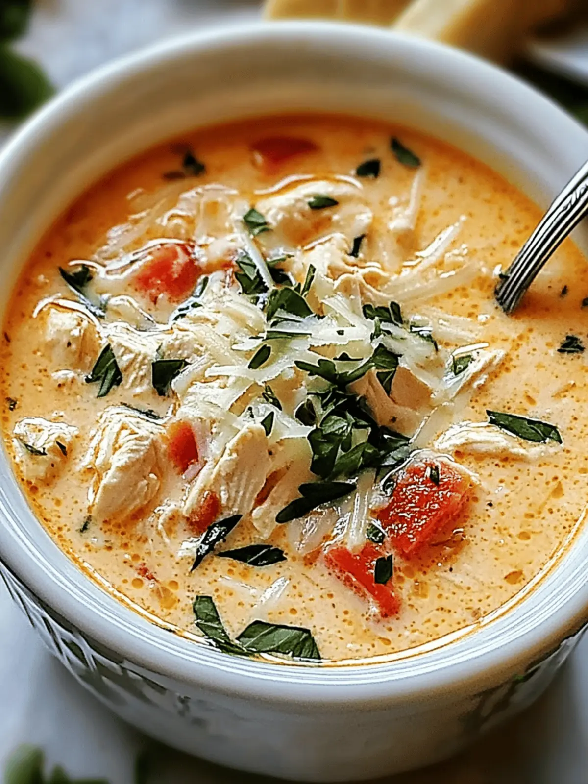 Crock Pot Creamy Chicken Parmesan Soup for Cozy Nights 4 Crock Pot Creamy Chicken Parmesan Soup