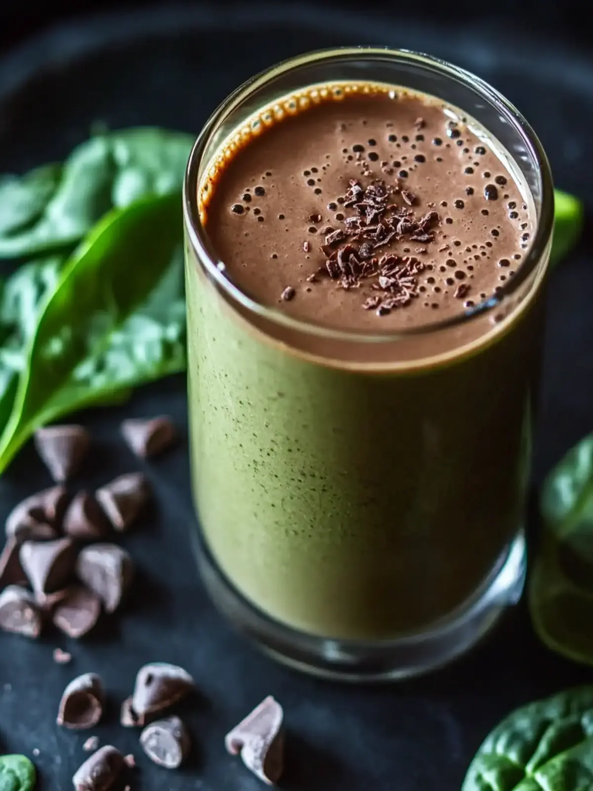 Chocolate Spinach Smoothie: A Yummy Boost for Your Day 4 Chocolate Spinach Smoothie