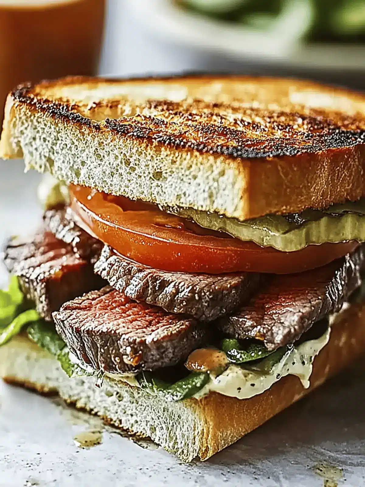 Savory Steak Sandwich Recipe: A Flavor Explosion Awaits 2 Steak Sandwich Recipe