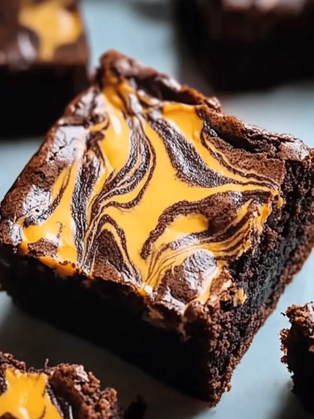 Spooktacular Halloween Cream Cheese Swirl Brownies Recipe 2 Halloween Cream Cheese Swirl Brownies