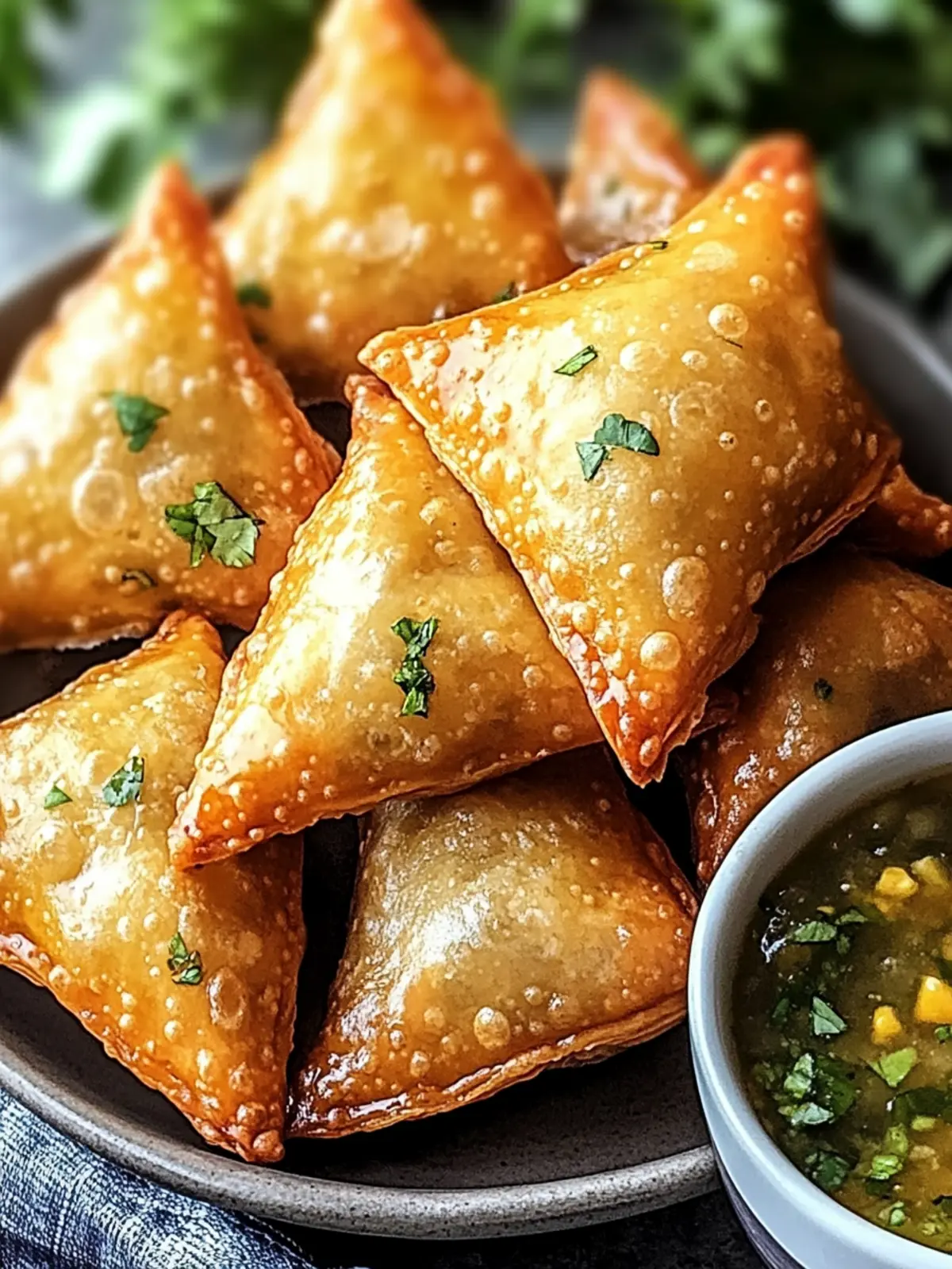 Delicious Potato Samosas: Easy Recipe for Flavorful Snacking 2 Potato Samosas
