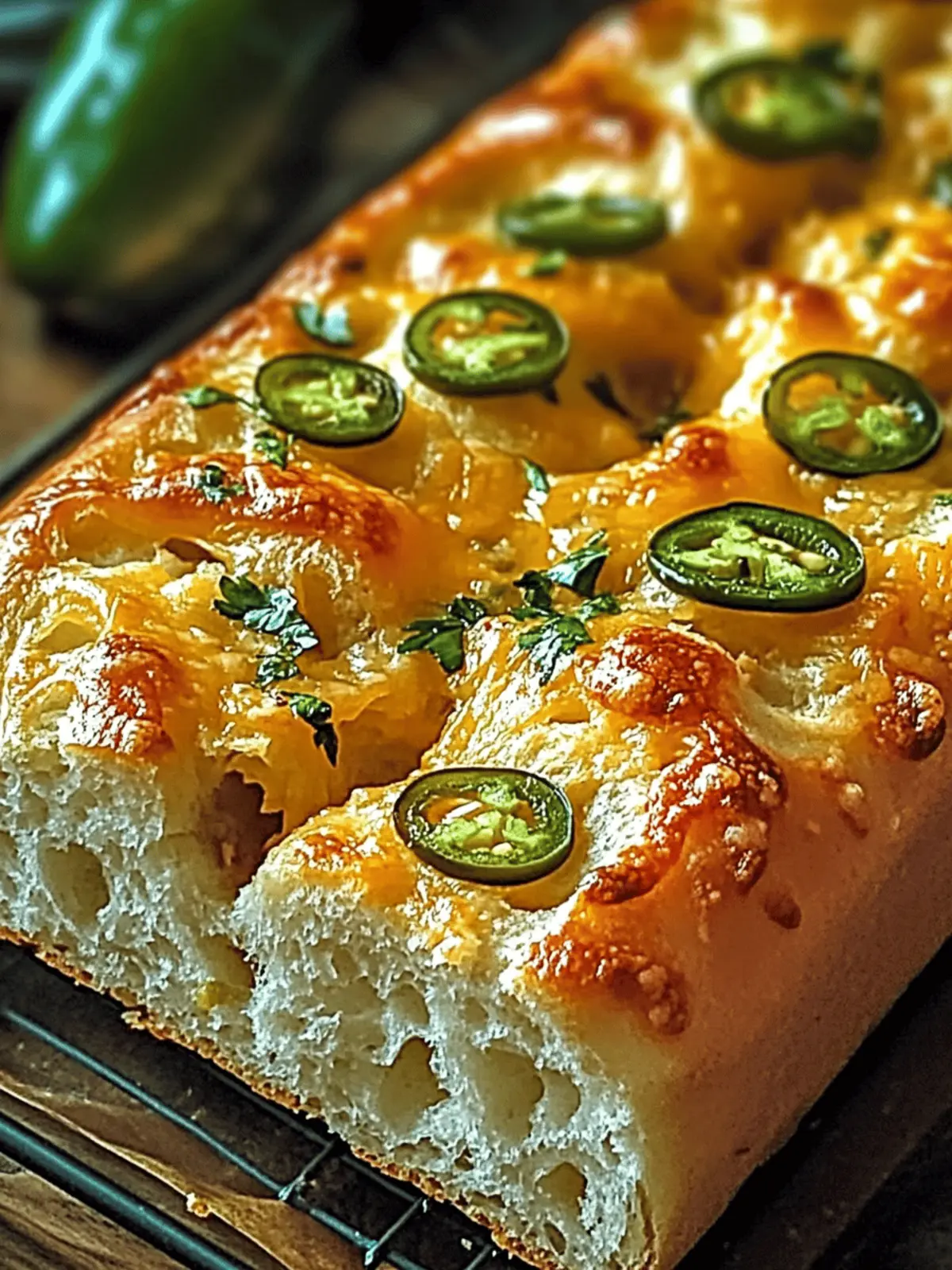 Jalapeno Cheddar Beef Broth Bread: A Savory Delight for All 3 Jalapeno Cheddar beef broth Bread
