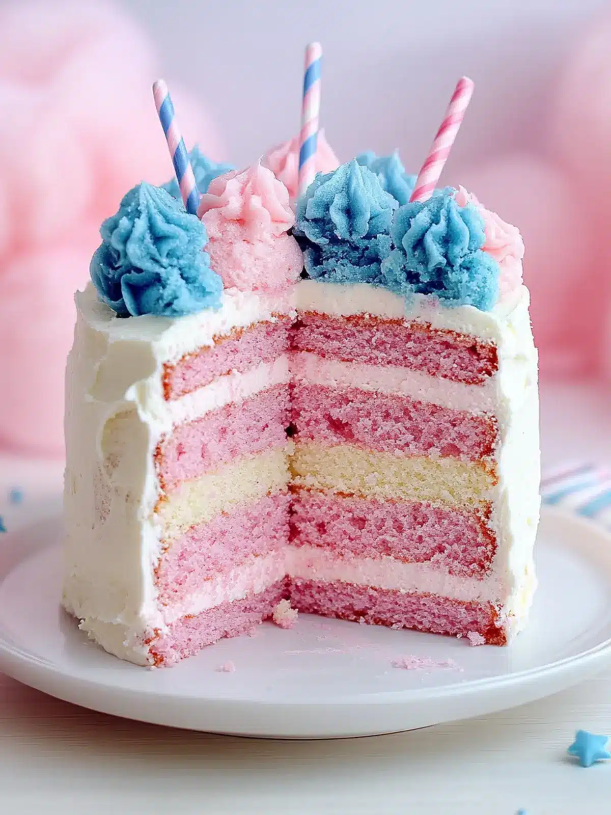 Create Your Dream Magical Cotton Candy Layer Cake at Home 2 Magical Cotton Candy Layer Cake
