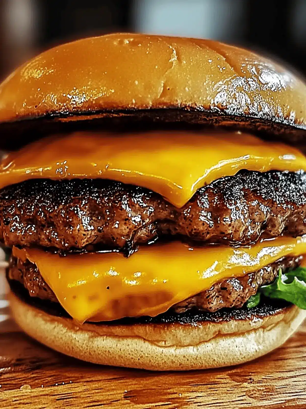 Smoked Cajun Cheese Burgers that Ignite Your Grill Game 4 Smoked Cajun Cheese Burgers