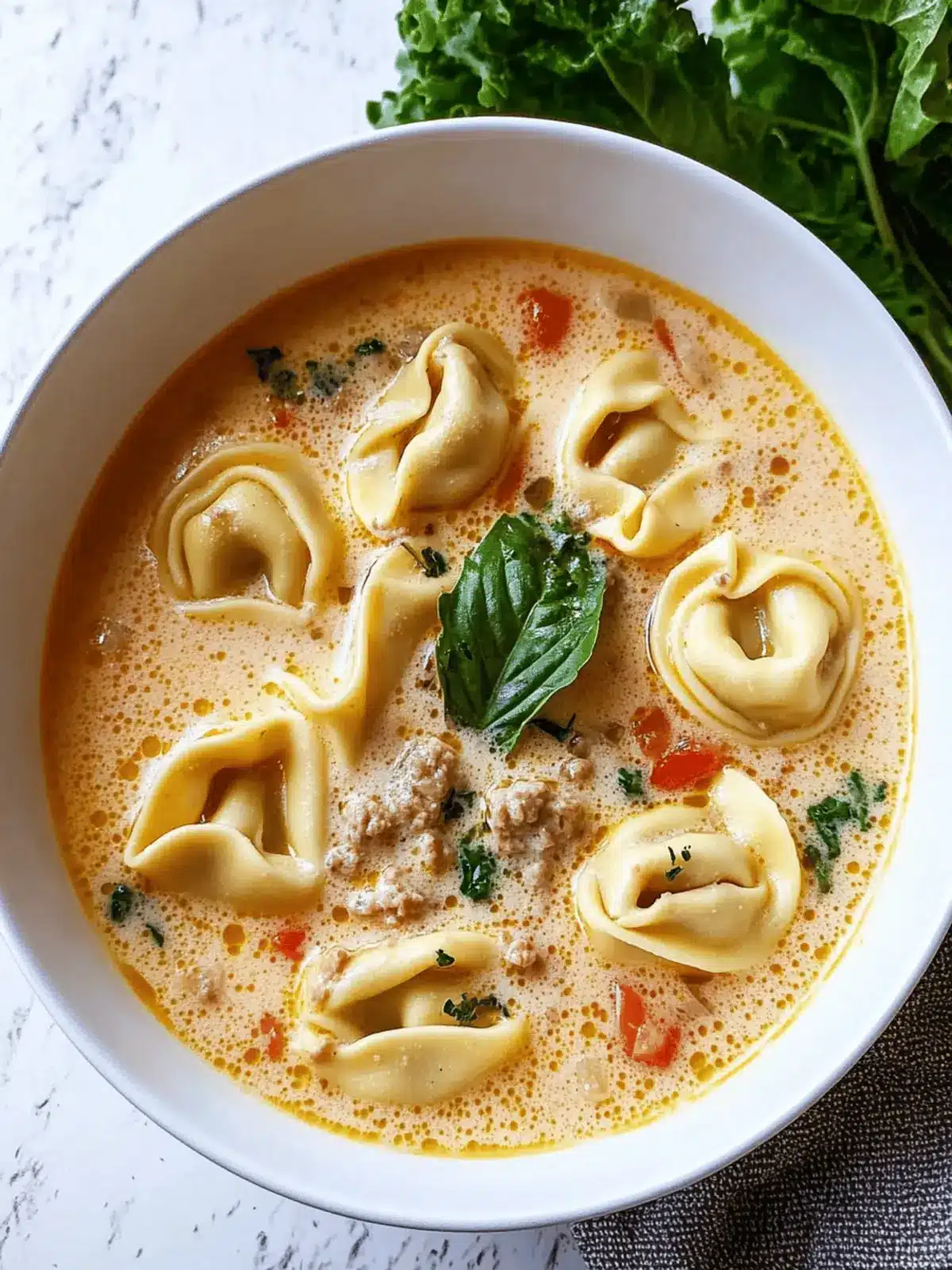 Creamy Tortellini Soup: Your Ultimate Cozy Comfort Bowl 4 Creamy Tortellini Soup