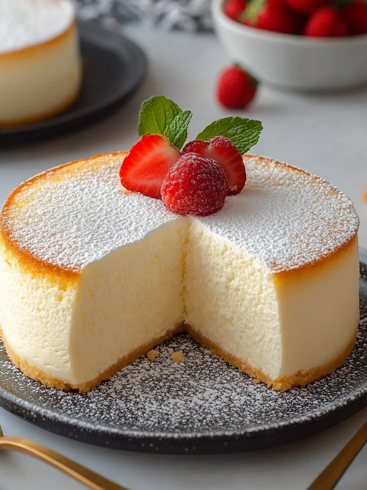 Fluffy Japanese Cotton Cheesecake That Melts in Your Mouth 4 Japanese Cotton Cheesecake